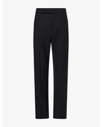 Tom Ford - Tailored Straight-Leg Wool Trousers - Lyst