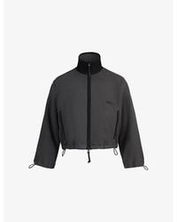 Skims - Fleece Lounge Shrunken-Fit Fleece Jacket - Lyst