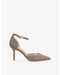 Dune - Calmness Heeled Woven Courts - Lyst
