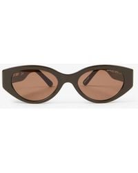 DMY BY DMY Quin Cat-eye Frame Acetate Sunglasses - Multicolour