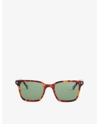 Orlebar Brown - Robbie Rectangular Acetate Sunglasses - Lyst