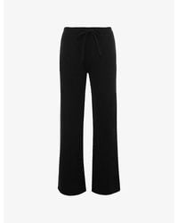 House Of Cb - Chelsea Wide-Leg Knitted Trousers - Lyst