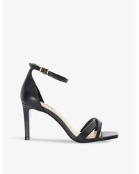 Dune - Madrina Crossover-strap Leather Sandals - Lyst