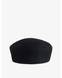 Frankie Shop - Noxley Pillbox Wool Hat - Lyst