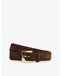 Reiss - Belinda Suede Belt - Lyst