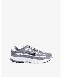 Nike - P-6000 Suede And Mesh Trainers - Lyst