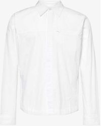 Entire studios - Long-sleeved Chest-pocket Cotton Shirt - Lyst
