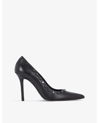The Kooples - Stud-Embellished Stiletto-Heel Leather Court Shoes - Lyst