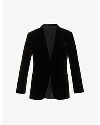 Tom Ford - Shelton Notched-lapel Regular-fit Velvet Tuxedo Jacket - Lyst