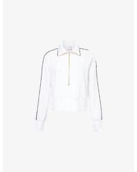 Varley - Davenport Relaxed-fit Stretch-woven Sweatshirt - Lyst