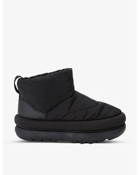 UGG - Classic Maxi Mini Puffer Woven Ankle Boots - Lyst