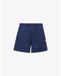 The North Face - Relaxed-Fit Logo-Patch Cotton-Blend Shorts - Lyst