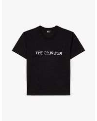The Kooples - Logo Text-print Cotton T-shirt X - Lyst