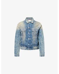 Acne Studios - Rye U Goldmine Patch-Pocket Denim Jacket - Lyst