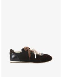 Kurt Geiger - Islington Suede Trainers - Lyst