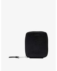 AllSaints - Clymer Zip Leather Wallet - Lyst