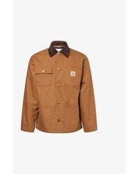 Carhartt - Michigan Patch-Pocket Cotton-Canvas Jacket - Lyst