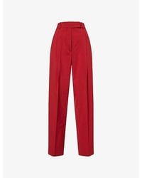 RÓHE Frames - Daria Tapered Wool Trousers - Lyst
