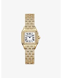 Cartier - Crwjpn0059 Panthère De Small 18Ct- And 1.54Ct Diamond Quartz Watch - Lyst