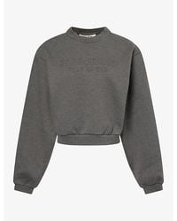 Fear Of God - Modern Cropped Cotton-Jersey Sweatshirt - Lyst