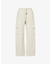 Fear Of God - Cargo Relaxed-Fit Cotton-Fleece Jogging Bottoms - Lyst