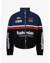 NAHMIAS - F1 Racing Leather Jacket - Lyst