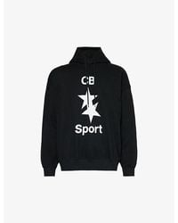 Cole Buxton - Cb Sport Logo-print Cotton-jersey Hoody - Lyst