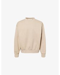 Fear Of God - Classic Fleece Logo-Embellished Cotton-Blend Sweatshirt - Lyst
