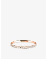 Messika - Move Noa Small Pave 18Ct And 1.45Ct Diamond Bangle Bracelet - Lyst