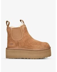 UGG ugg(r) Neumel Platform Chelsea Boot in Black | Lyst UGG ugg(r) Neumel Platform Chelsea Boot in Black | Lyst