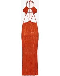 Jaded London - Rumba Knitted Maxi Dress - Lyst