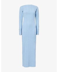 The Couture Club - Crochet Two Way Cotton Maxi Dress - Lyst