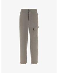 BOGGI - Scuba Piqué Tailored Cotton-Blend Trousers - Lyst