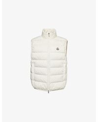 Moncler - Contrin Brand-Badge Shell-Down Gilet - Lyst