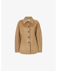 RÓHE Frames - Sculptural Wool-Blend Jacket - Lyst