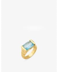 La Maison Du Couturier - Ece London 22Ct Vermeil And Ring - Lyst