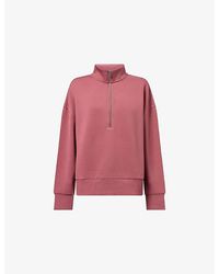 Varley - Mavis Half-Zip Jersey Sweatshirt - Lyst