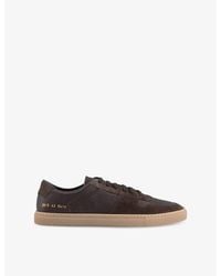 Common Projects - Bball Duo Leather And Suede Trainers - Lyst