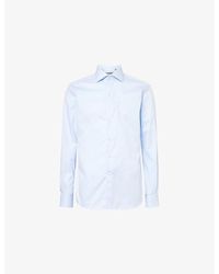 Corneliani - Regular-Fit Wrinkle-Free Cotton Shirt - Lyst