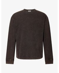 Agolde - Asha Long-Sleeve Cotton T-Shirt - Lyst