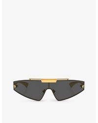 Versace - Ve2265 Irregular-frame Metal Sunglasses - Lyst