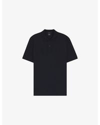 BOSS - Pallas Logo-Embroidered Cotton-Piqué Polo Shirt - Lyst