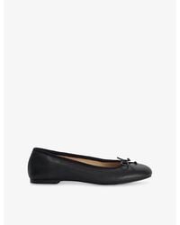 Dune - Helenne Leather Ballet Flats - Lyst