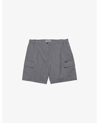 Prada - Light Mohair Wool Shorts - Lyst