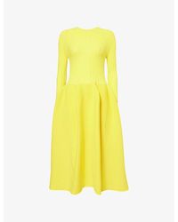 CFCL - Pottery Long-Sleeve Knitted Midi Dress - Lyst