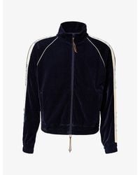 Austin Post - Sunset Velour Cotton Track Jacket - Lyst