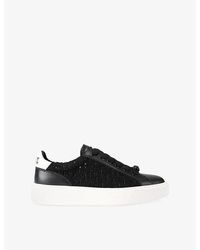 Kurt Geiger - Albion Leather Trainers - Lyst