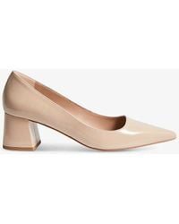 LK Bennett - Sloane Heeled Patent-leather Court Shoes - Lyst