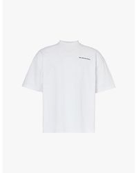 MKI Miyuki-Zoku - Uniform Branded-Print Cotton-Jersey T-Shirt - Lyst