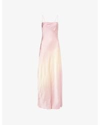 GOOD AMERICAN - Shoulder-Straps Gradient Stretch-Woven Maxi Dress - Lyst